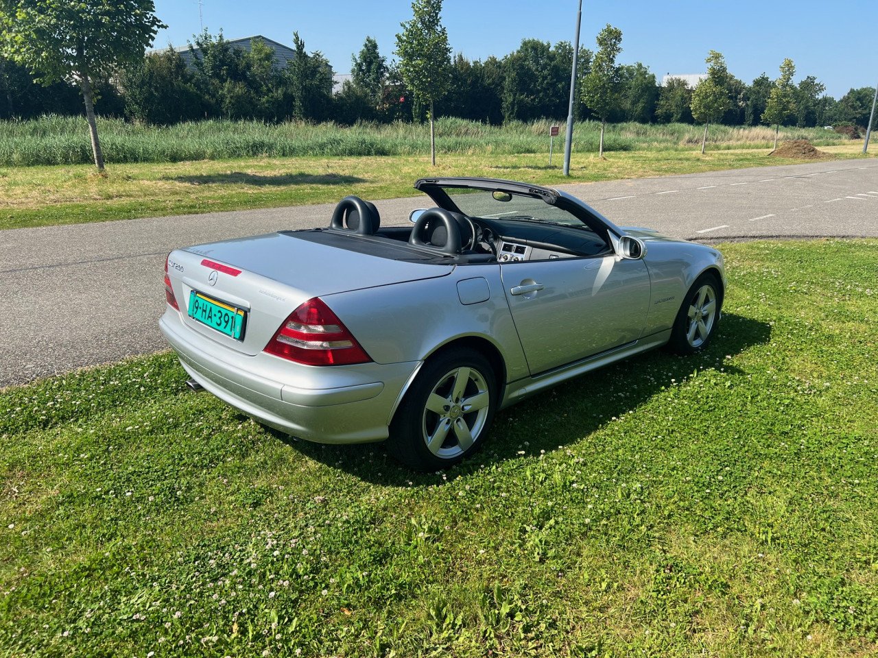 Zeer fraaie Mercedes SLK uit 2003, Automaat met slechts 138.000 km