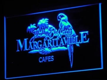 Margaritaville LED bord Jimmy Buffett, nieuw, multicolour