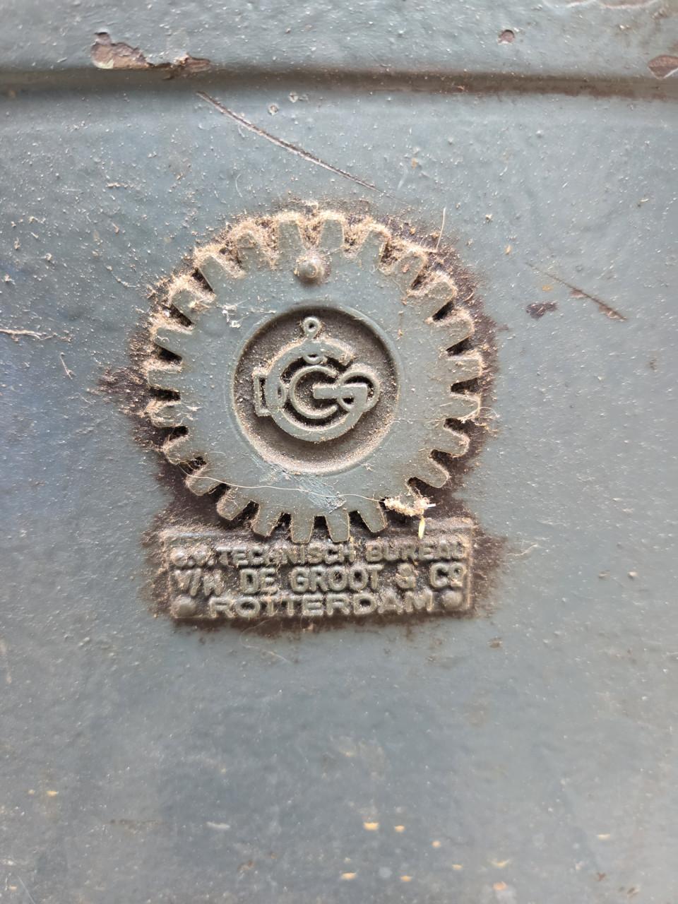 Slijpsteen op zware voet