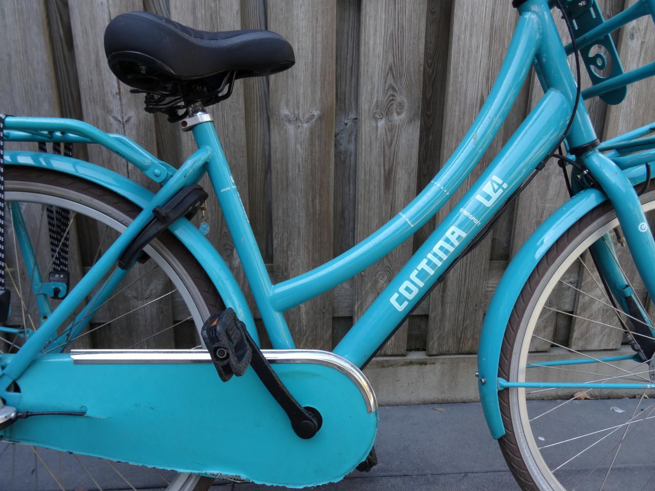 🚲 Cortina U4 Transport Meisjesfiets – 26 inch – Turkoois