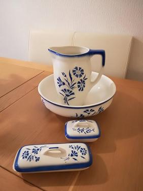 Lampet set van Boch Belgium