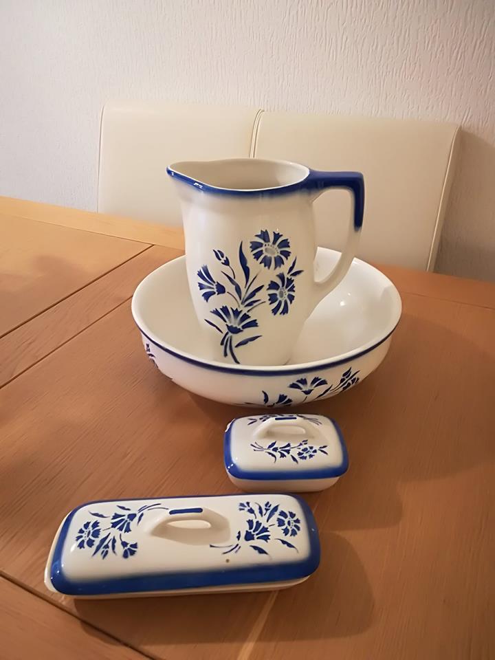 Lampet set van Boch Belgium