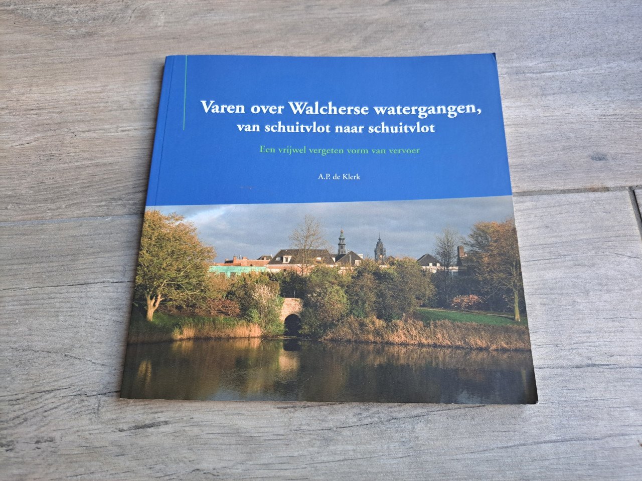 Varen over Walcherse watergangen van schuitvlot naar schuitvot
