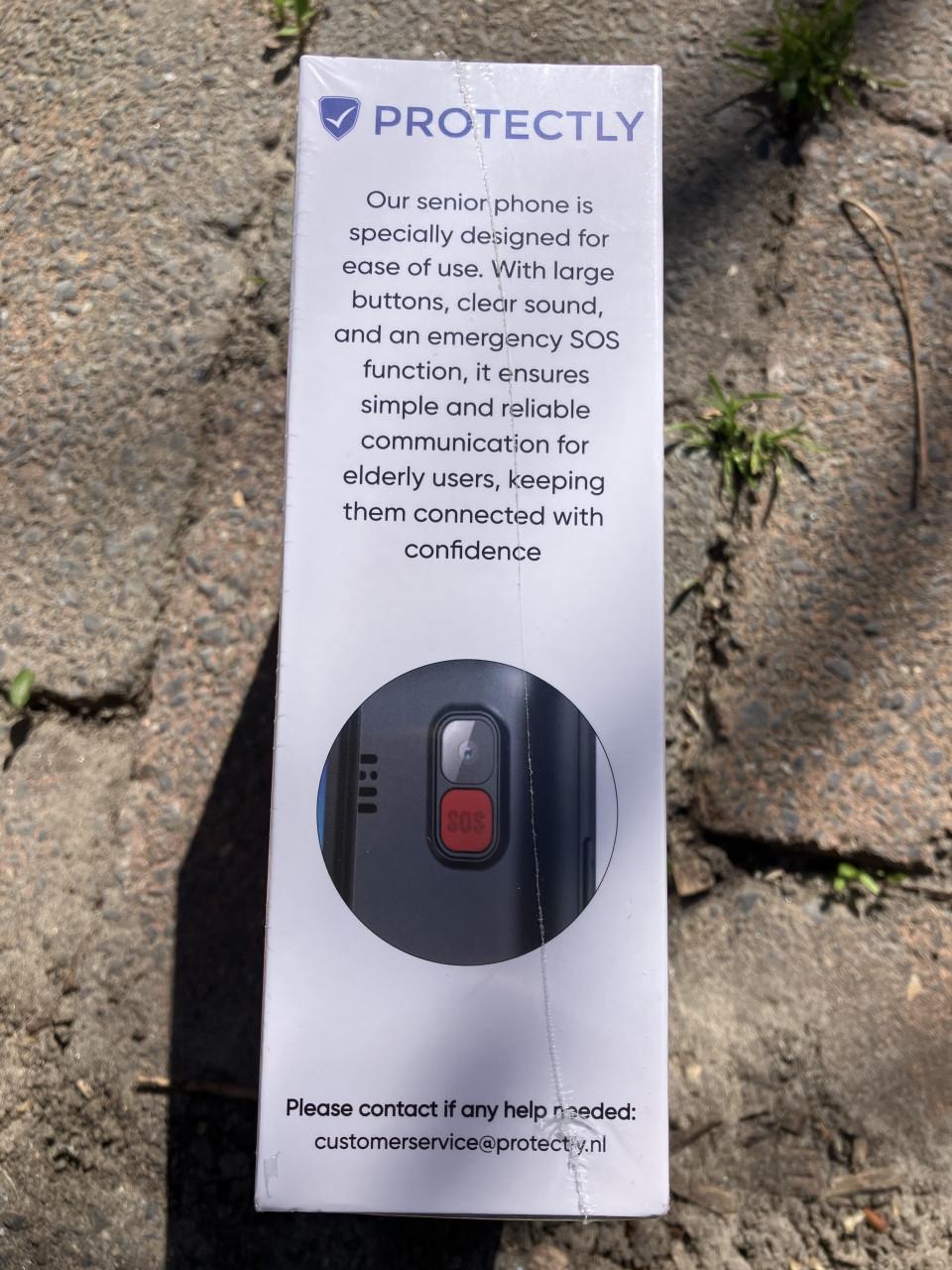 Mobiele senioren telefoon