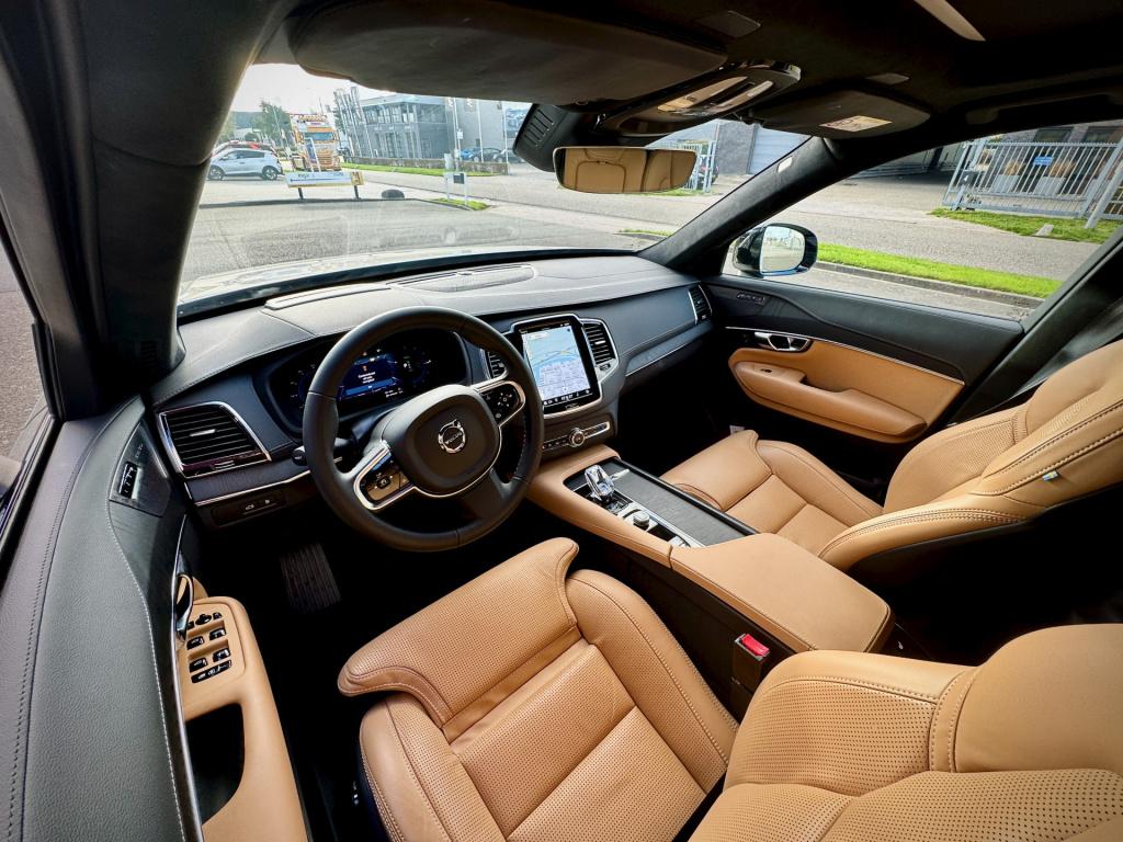 Volvo XC90 2.0 t8 recharge awd ultra dark 22" leder luchtvering massage