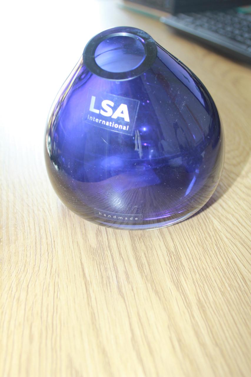 Korenblauwe LSA vaas