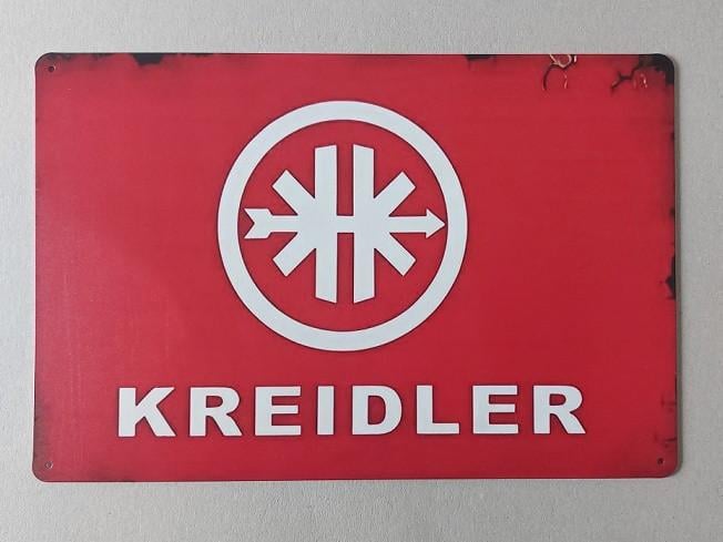 Kreidler Metalen Decoratiebord GERESERVEERD