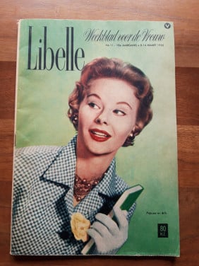 Vintage tijdschrift LIBELLE 1955 Vlaamse editie