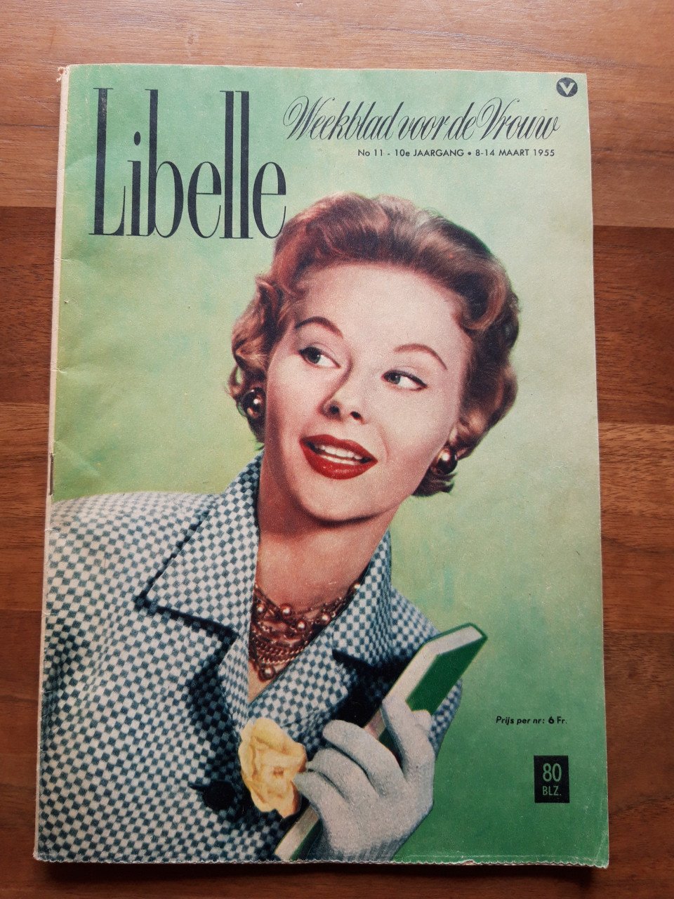 Vintage tijdschrift LIBELLE 1955 Vlaamse editie