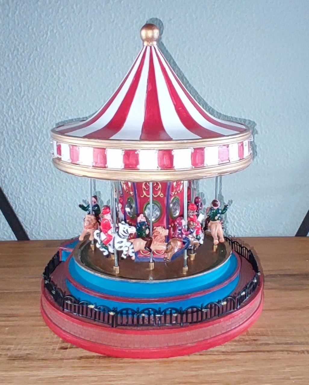 Draaimolen kerstdorp