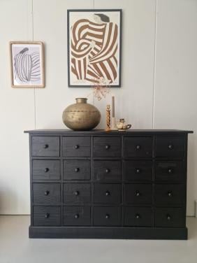 Ladenkast hout
