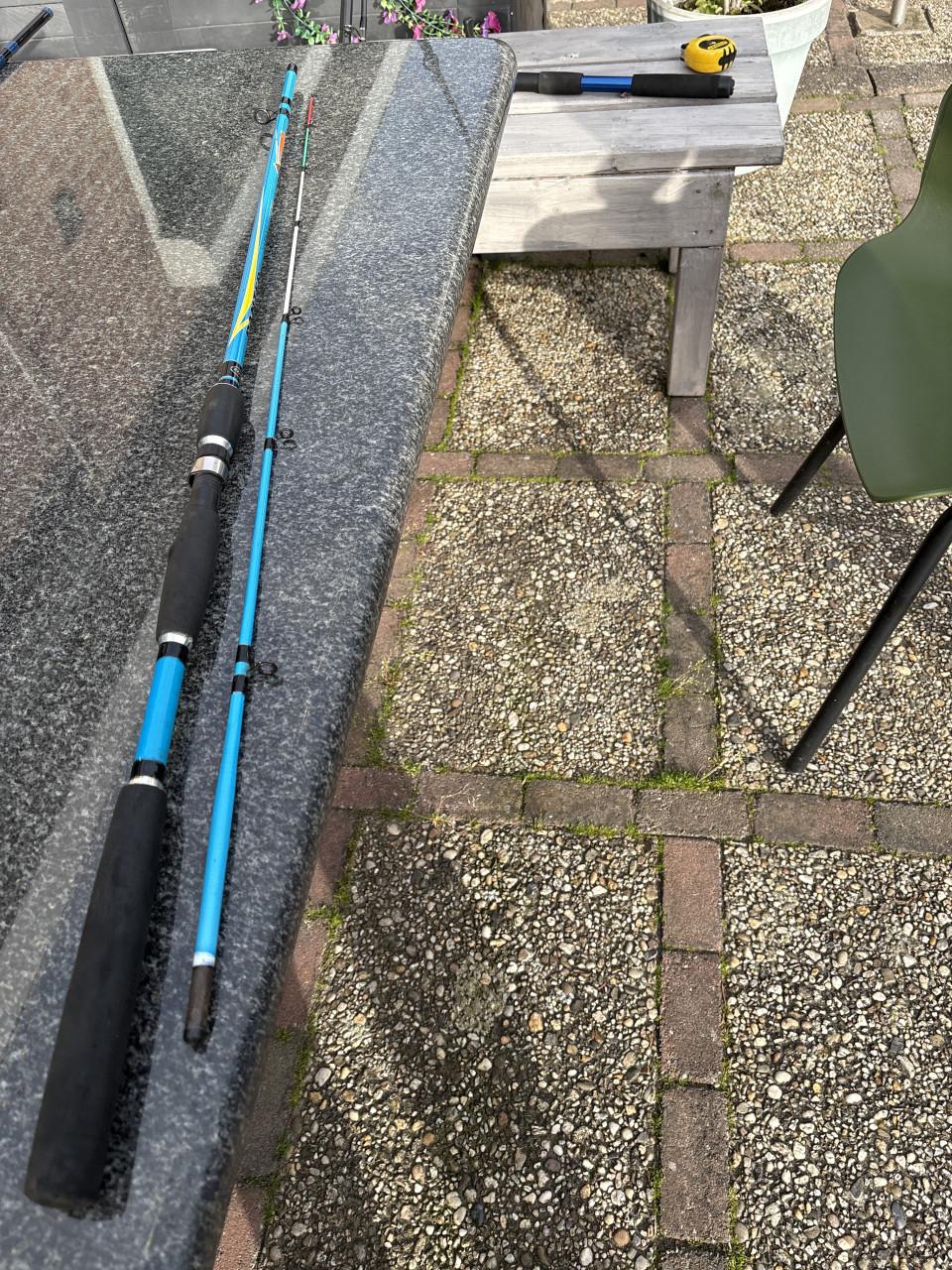 Werphengel 2 delig Panter Tataki 2 mtr 30-150 gr