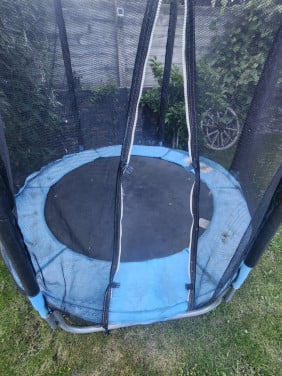 Gratis trampoline met net