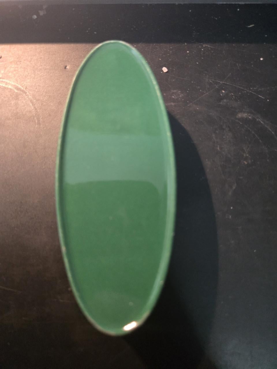 Blikje van het Nederlandse kaasmerk Landana 10x4x2,5 cm