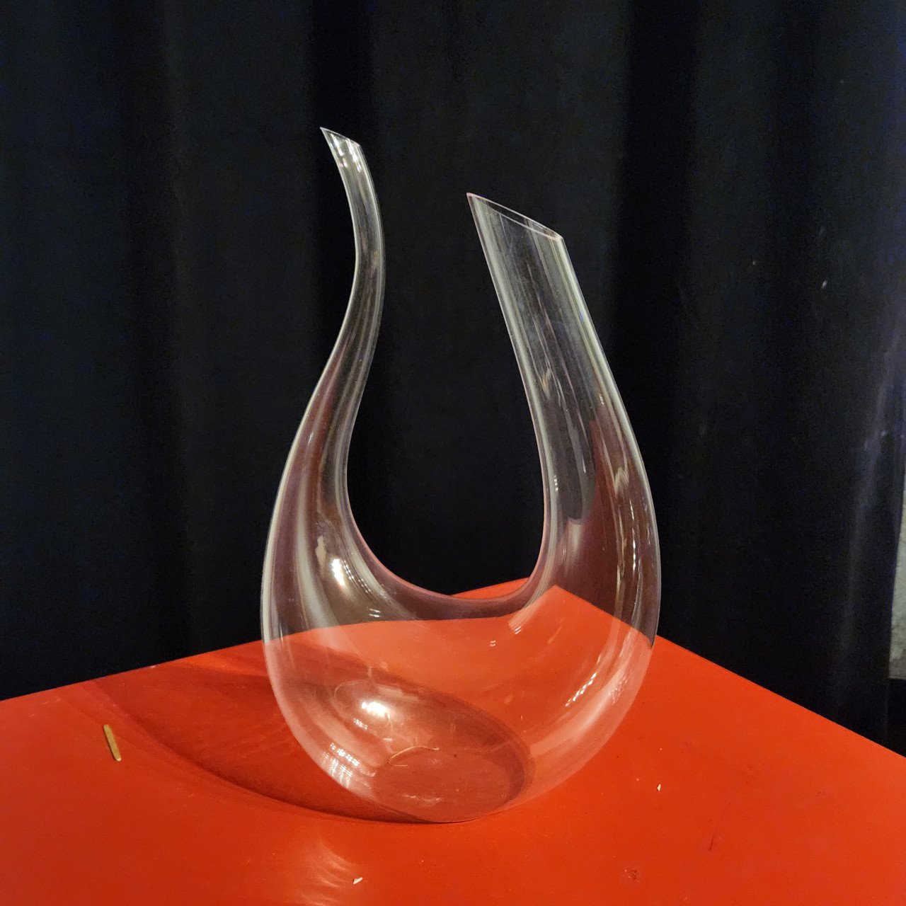 Nieuwe harpvormige 1500ml wijnkaraf