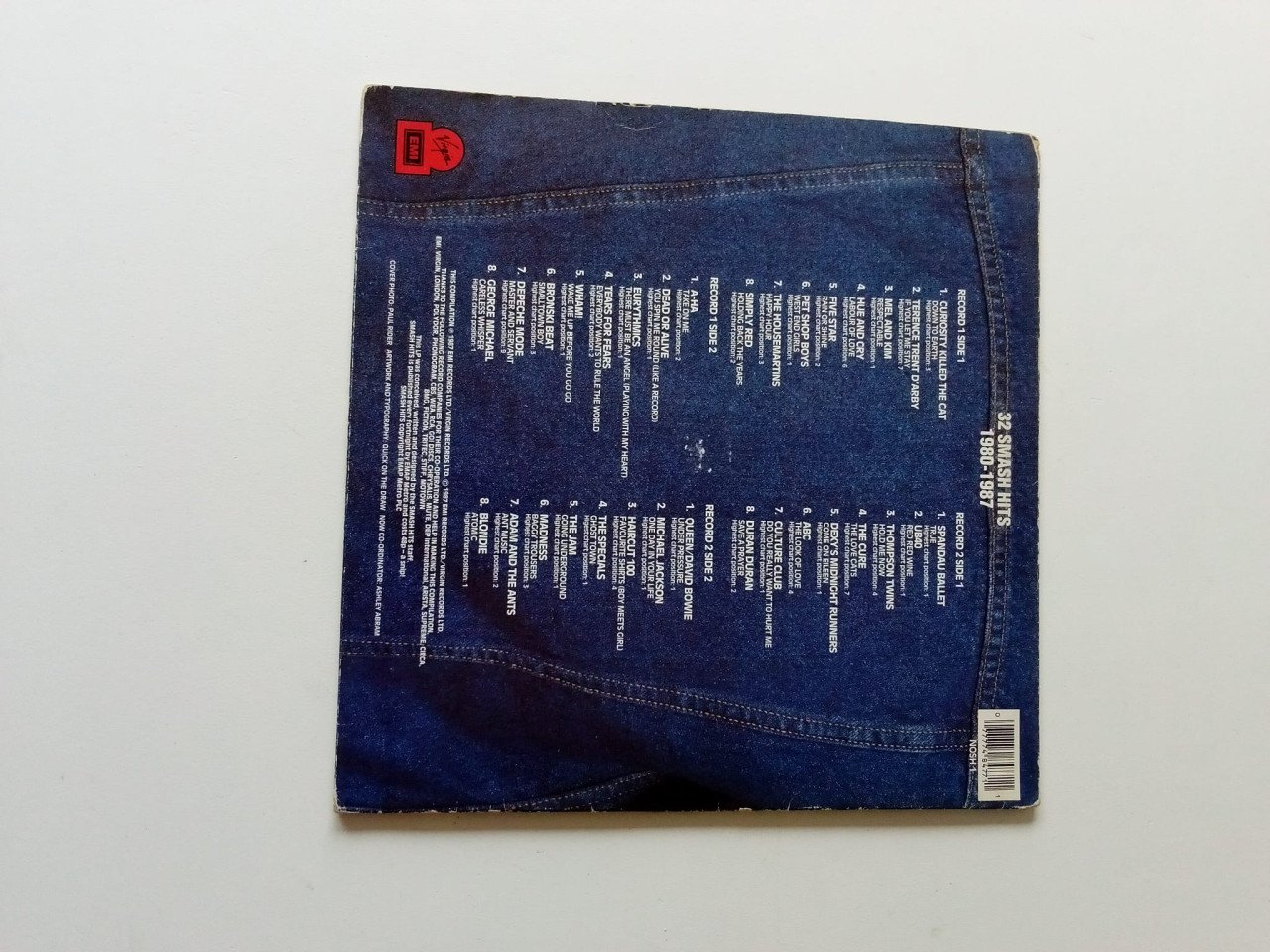 Set 4x jaren 80 vinyl lp
