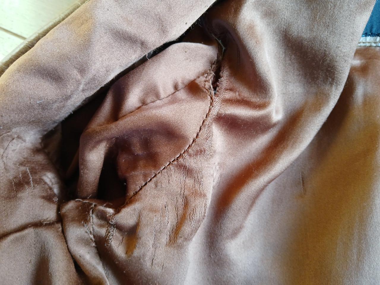 Leren jas cognackleur maat XS