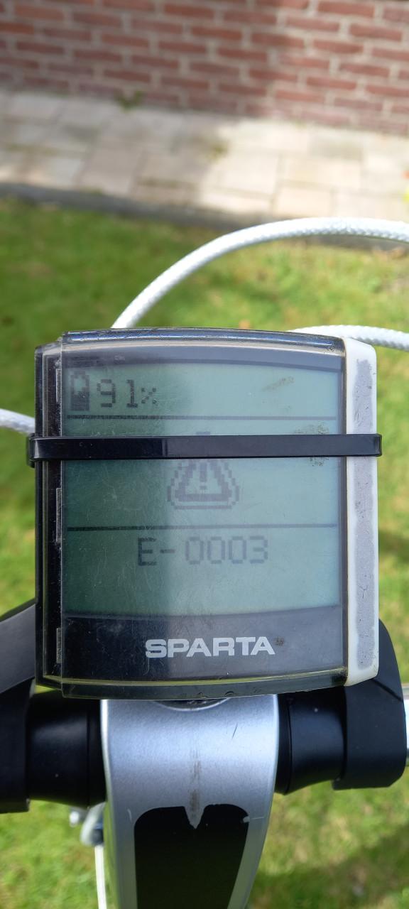 Sparta ION XGT met defect