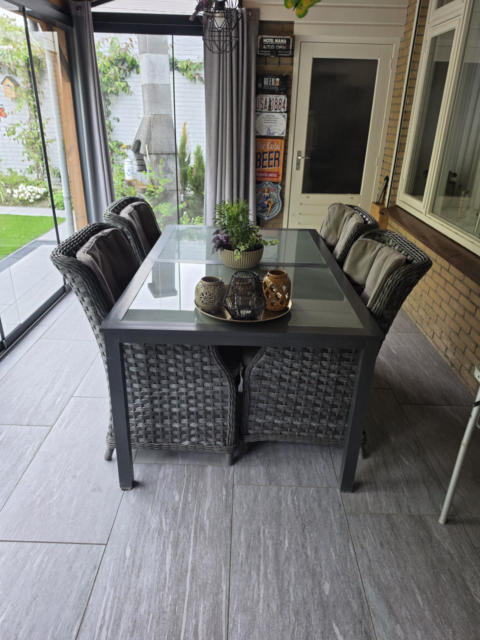 Tuin/eet set zgan