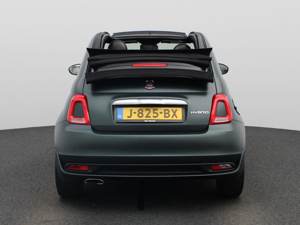 Fiat 500 C 1.0 hybrid rockstar | navigatie | climate control | side-skirts 