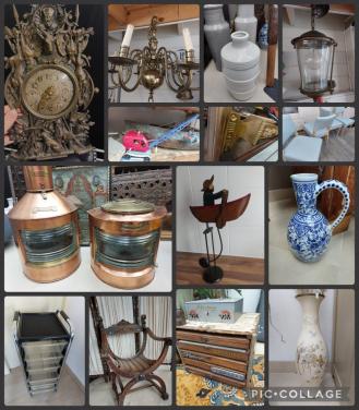 Het huis moet leeg. Schuurverkoop.