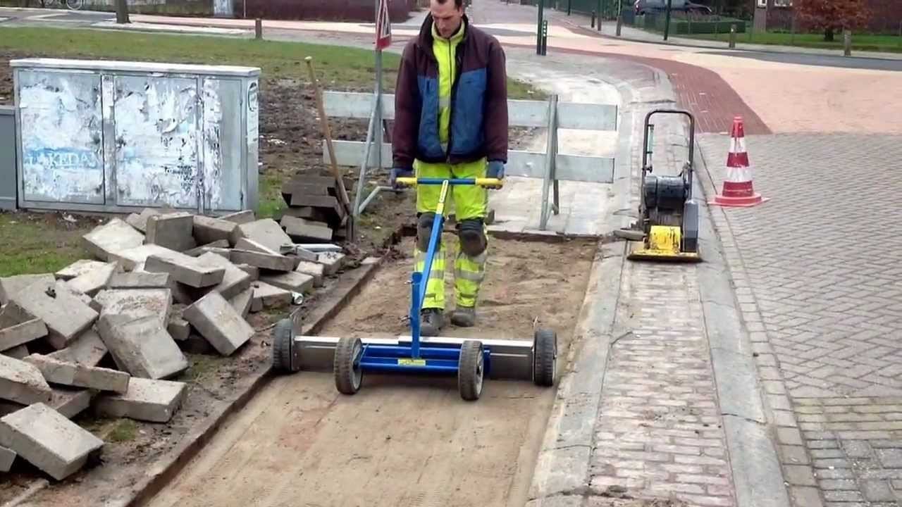 NIEUW!! Keeroo strakvlak-machine, egalisatieschuif tbv grovere ondergronden