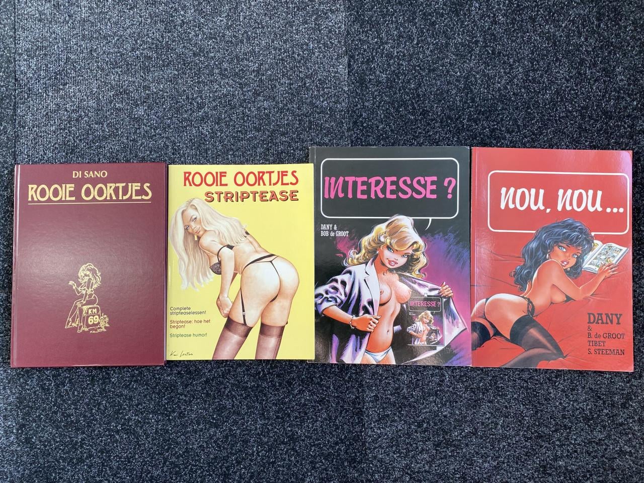 Stripboeken Rooie Oortjes
