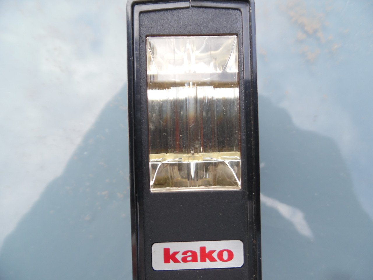 Fototoestel met lichtmeter en flitsers