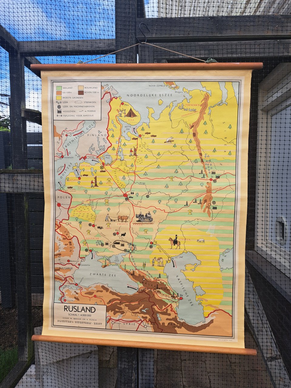 Oude landkaarten
