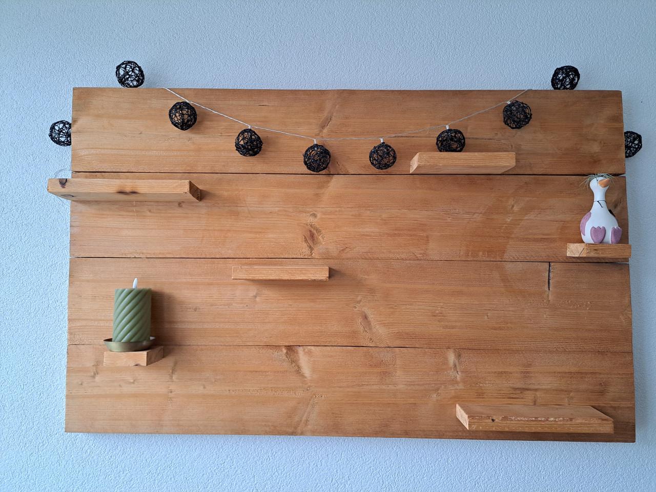 Houten wandplank