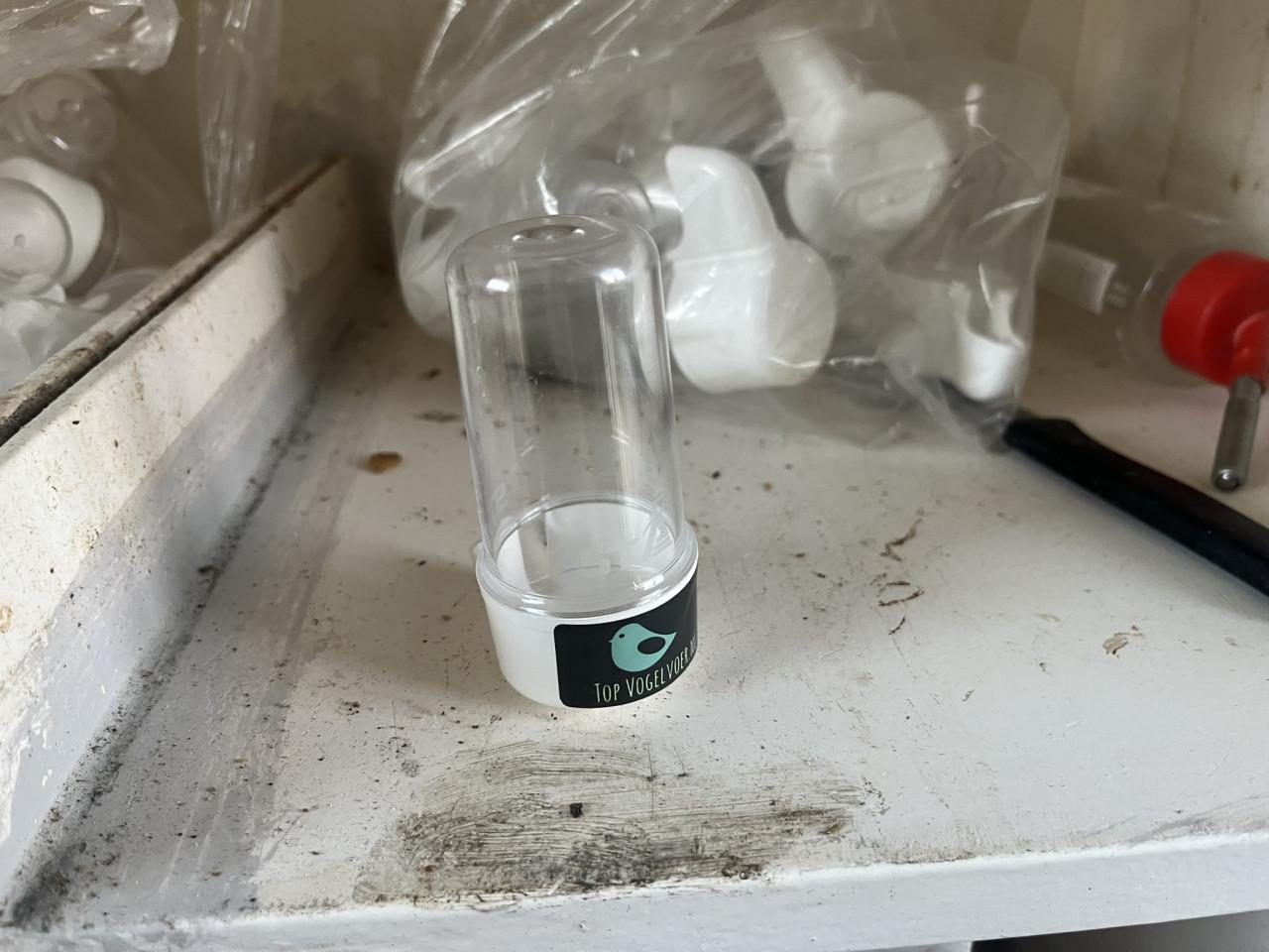 Drinkfotein lage voet 60ml transparant