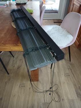 Luxaflex zwart hout