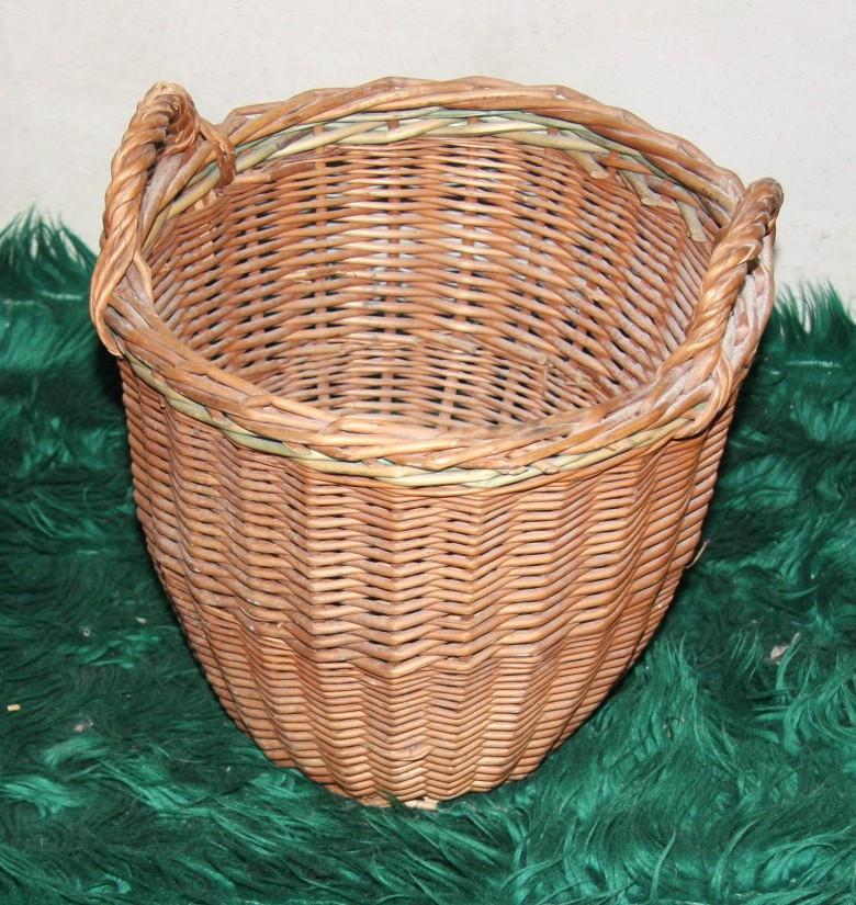 Vintage rieten mandjes