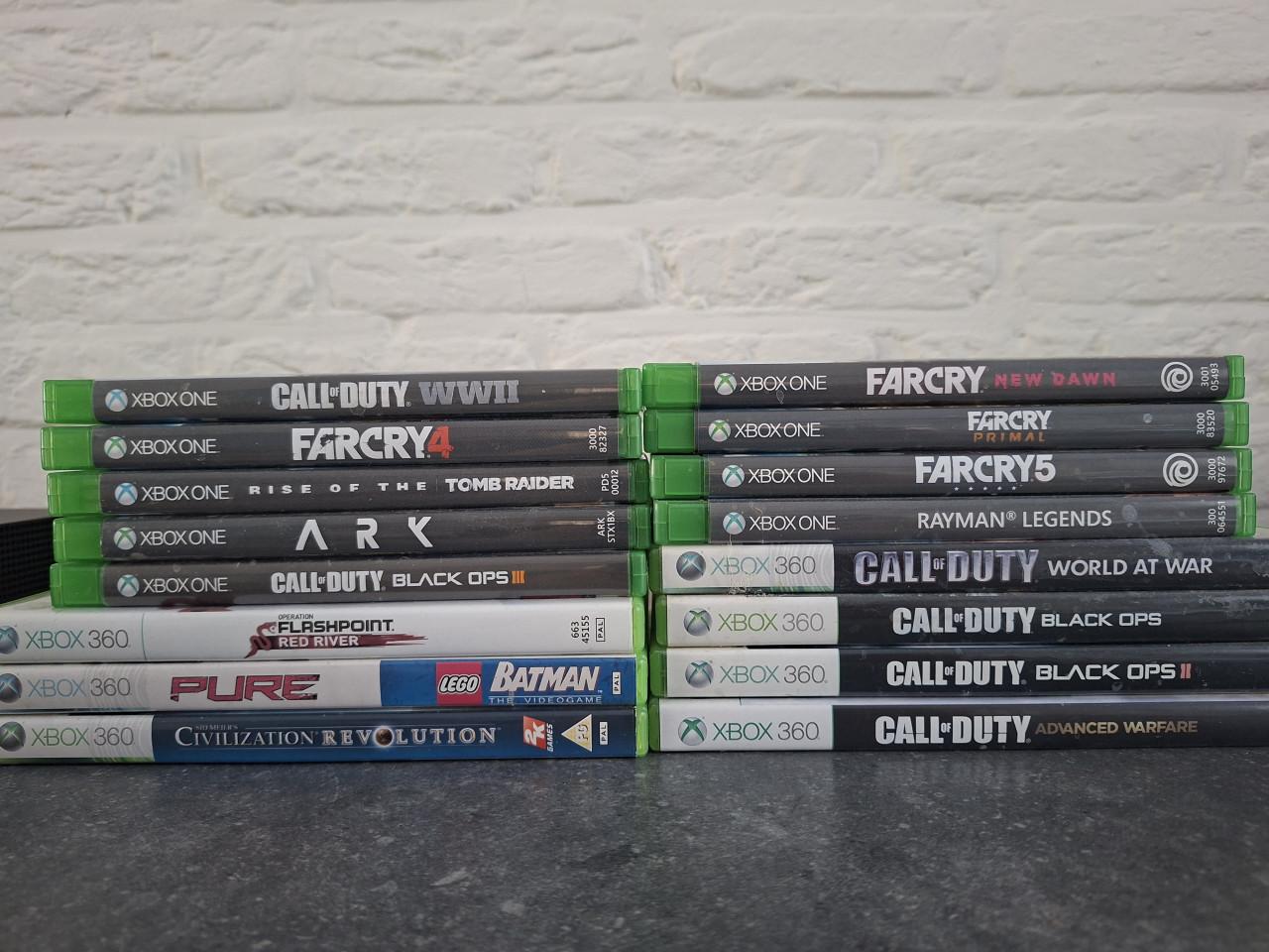 Xbox one X incl. Spellen