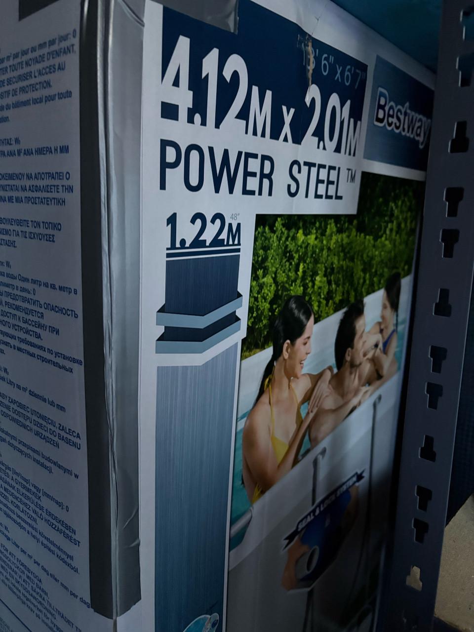 Compleet Bestway Power Steel Zwembad