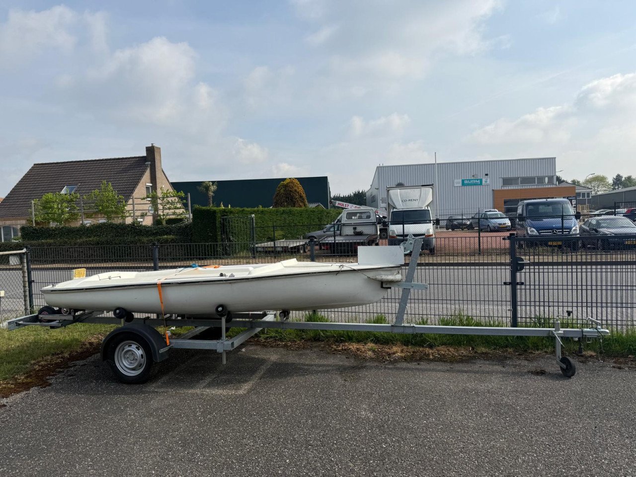 Fluisterboot met trailer