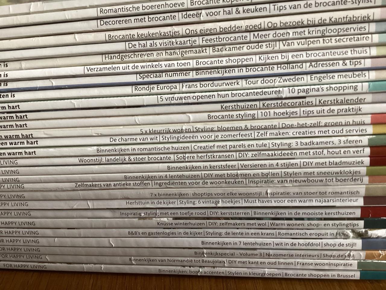 Stapel Ariadne at Home.  Brocante diverse nrs. 2010 - 2019