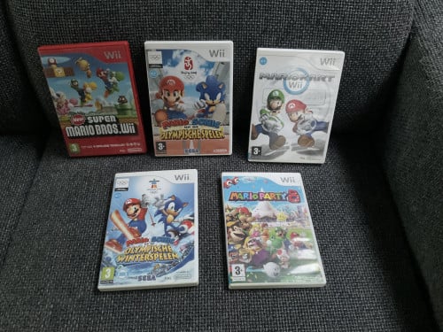 Nintendo Wii games.