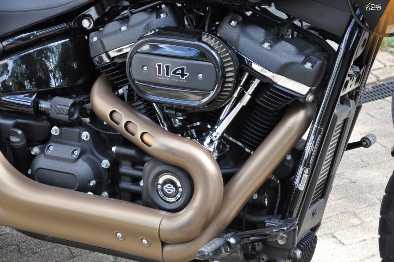 Harley Davidson FXFBS Fat Bob 114 5HD 13400 km BTW motor
