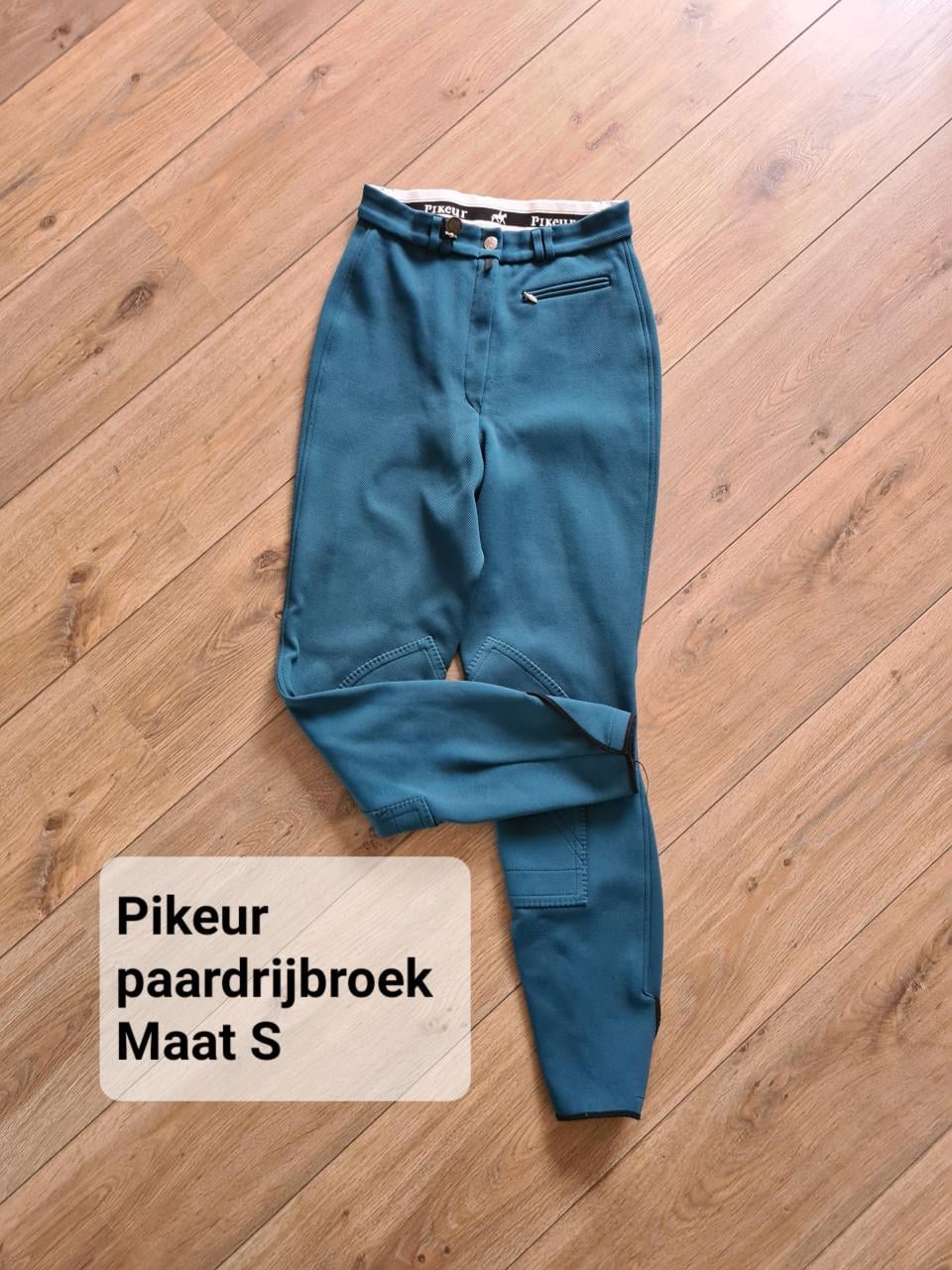 Donker groene paardrijbroek van Pikeur