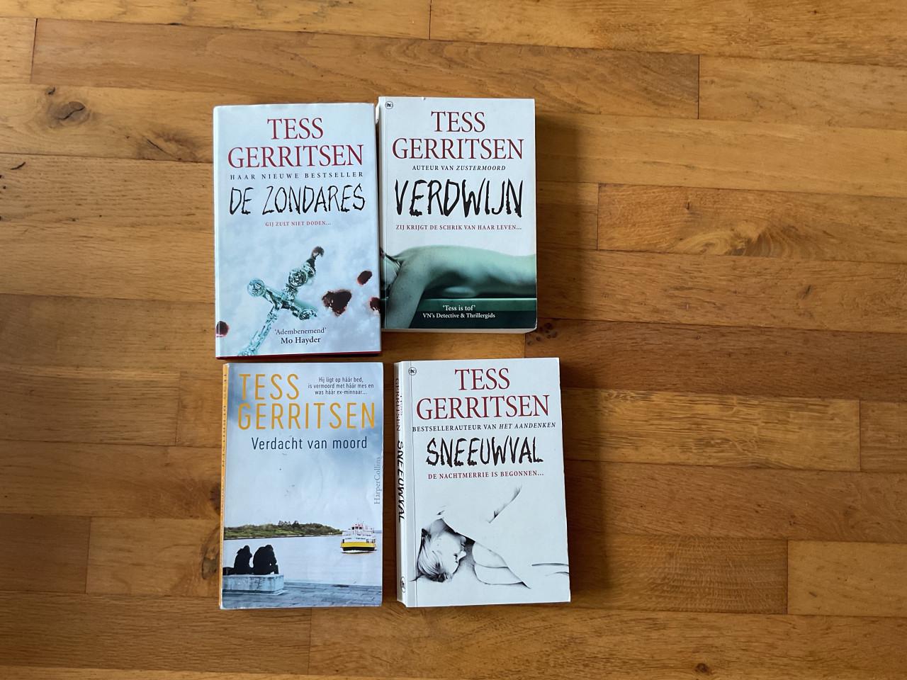 Tess Gerritsen boeken 4 voor € 3