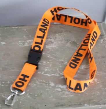 Sleutelkoord oranje