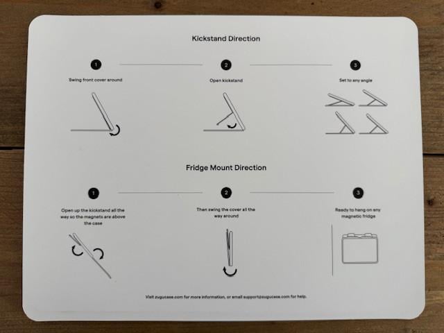 ZUGU case voor iPad Pro 13 (M4) 2024, M5 (2025), zwart, magnetisch