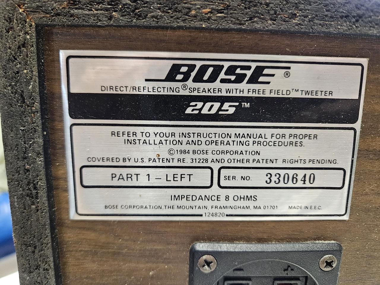 Bose boxen
