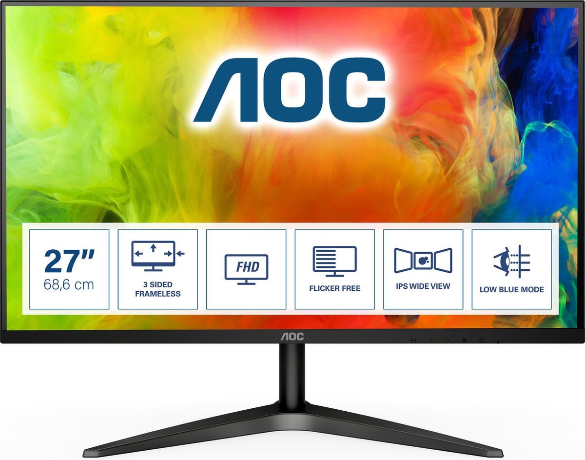 Gaming PC + Monitor + toetsenbord + muis + HDMI kabel // Ryzen 5 - 32GB RAM