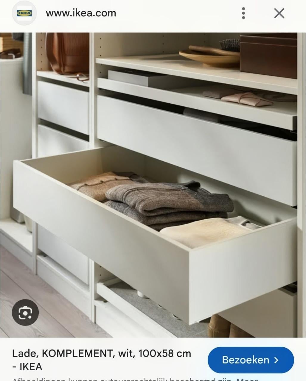 Paxkast ikea 2x