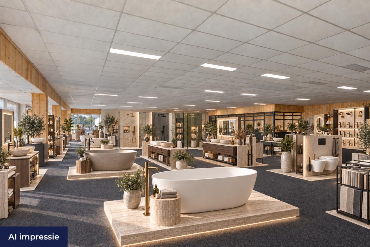TE KOOP | Multifunctionele bedrijfsruimte-/showroom in ’s-Heer Arendskerke