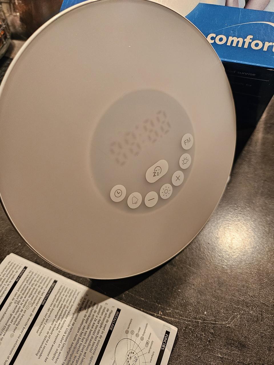 Zgan Electro Wake-up Light - Wekker met Licht en Geluid