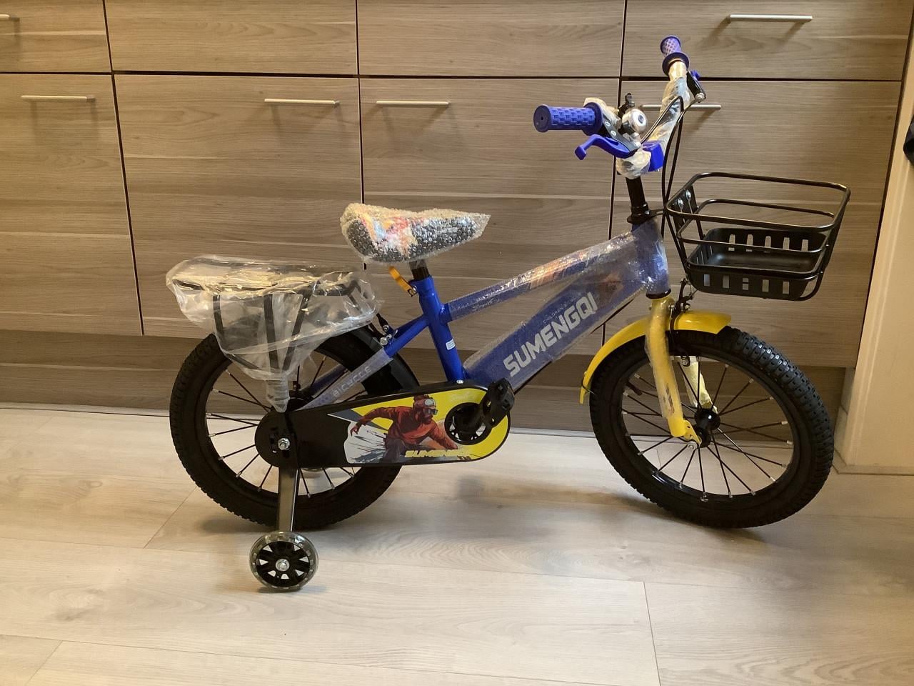 ***** nieuwe 16 inch kinderfiets :Sumengqi met zijwieltjes *****