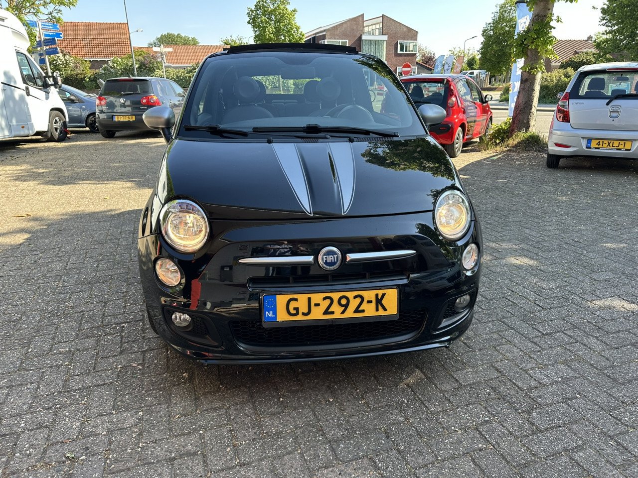 Fiat 500 Cabrio 0.9 TwinAir 85 Rock - Airco, Carplay, Nieuwe APK, Garantie